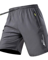 CoreX™-Shorts mit Extremer Elastizität und Sportlichem Design in Grau