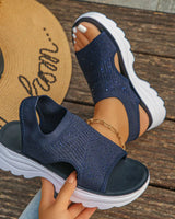 Comfortelle™ Sandalen mit Anatomischer Sohle und Premium-Leichtigkeit in Dunkelblau