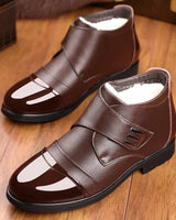 Norvick™ Herrenstiefel mit Warmem Futter und Verstärkter Struktur / Stabilität, Wärme und Lässige Eleganz in Braun