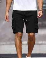 Zion™ Premium-Strickshorts mit Funktionstaschen in Schwarz