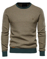 Steinmann | Herrenpullover mit Rautenmuster in Grün