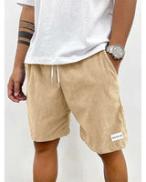 Geo | Bequeme Shorts in Khaki