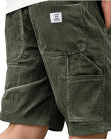 Jesper – Bequeme Cargoshorts in Armeegrün