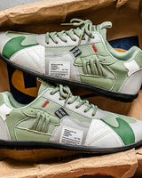 Mats | Bunte Retro-Sneaker in Grün