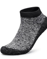 TrailSole – Barfuß Trail Socken Schuhe in Grau