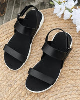 Augustin | Elegante Sommersandalen in Schwarz