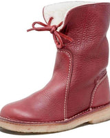 Cali | Wasserdichte Stiefel mit Wollfutter in Rot