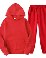 Erik | Sportiver Herren-Track­suit in Rot