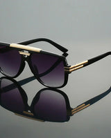 Zayloris - Premium Retro-Sonnenbrille in Grau