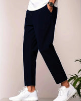 Rayan | Leichte Freizeit-Hose in Blau