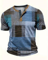 Veyric - Soft-Touch-Kurzarmhemd in Blau
