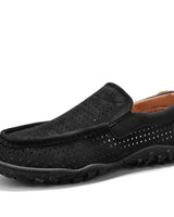 Alveric - Atmungsaktiver Slipper in Schwarz