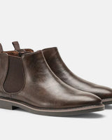 Brandino™ | Zeitlose Chelsea-Stiefel für den modernen Mann in Dunkelbraun