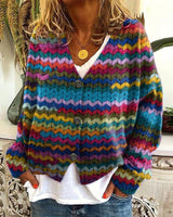 Jenelyn | Stilvolle & Luxuriöse Strickjacke in Streifen