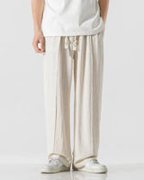 Ezra - Hose mit flexiblem Bund in Creme