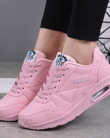Stilvolle Vegane Leder Damen Sneakers - Valencia in Rosa