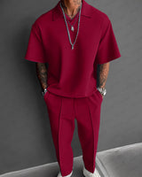 Primoz – Elegantes Zweiteiliges Set in Rot