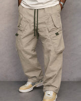 Fenix - Soft-Touch Cargo-Jogginghosen in Khaki