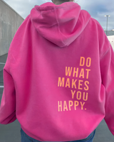 Kelita – Kapuzenpullover Mit Buchstabenprint Für Den Freizeitlook in Dunkelrosa