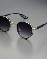 Carson - Elegante Sonnenbrille in Mitternachtsnebel