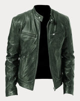 Lässige Jacke für Männer in Militärgrün