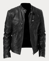 Zarek – Stilvolle Freizeitjacke in Schwarz