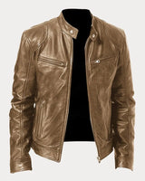 Lässige Jacke für Männer in Khaki