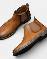 Brandino™ | Zeitlose Chelsea-Stiefel für den modernen Mann in Hellbraun