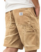 Lucas - Veredelte Cargoshorts in Khaki