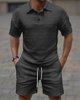 Draven™-Set mit Hochwertigem, Strukturiertem Stoff und Modernem Design in Schwarz