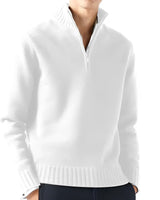 Mittens collar jumper - ROBEN in Weiß