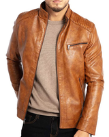 Ace - Lederjacke in Braun