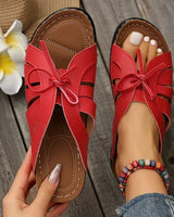 Shiloha™ - Bequeme Sommer-Sandale in Rot