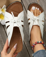 Shiloha™ - Bequeme Sommer-Sandale in Weiß