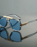 Zayloris - Premium Retro-Sonnenbrille in Blau
