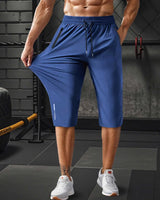 AeroMotion™ Shorts Mit Elastischem Stoff und Sportlicher Passform in Blau