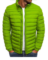 Daniel | Warme Winterliche Jacke in Grün