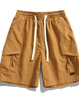 Elias - Herren Cargo-Shorts mit Fächern in Orange