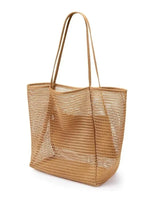 SERENITY TOTE | DEINE ENTSPANNTE BEACH BAG FÜR JEDEN SOMMER in Karamell