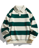 Sven – Lässiger Polo-Pullover in Grün