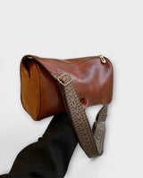 Schicke Schultertasche Damen in Braun