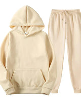 Erik | Sportiver Herren-Track­suit in Beige