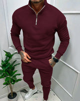 Elegantes herbst Set -MARIUS in Burgund