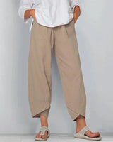 Matilda | Weite Hosen in Khaki