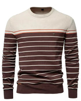 Pim | Robuster Herrenpullover in Braun