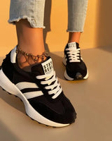 Revora™ Sneaker mit Retro-Design und langanhaltendem Komfort in Schwarz