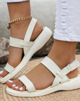 Augustin | Elegante Sommersandalen in Weiß