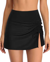 Marina | Eleganter Baderock für Damen in Schwarz