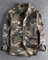 Corvin - Premium Camouflage-T-Shirt in Khaki