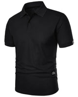 Zameer - Sommer Polo Hemd | 1+1 Kostenlos in Schwarz